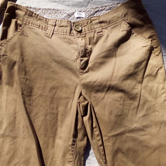 Green khaki pants Bass - Picture 4 of 5